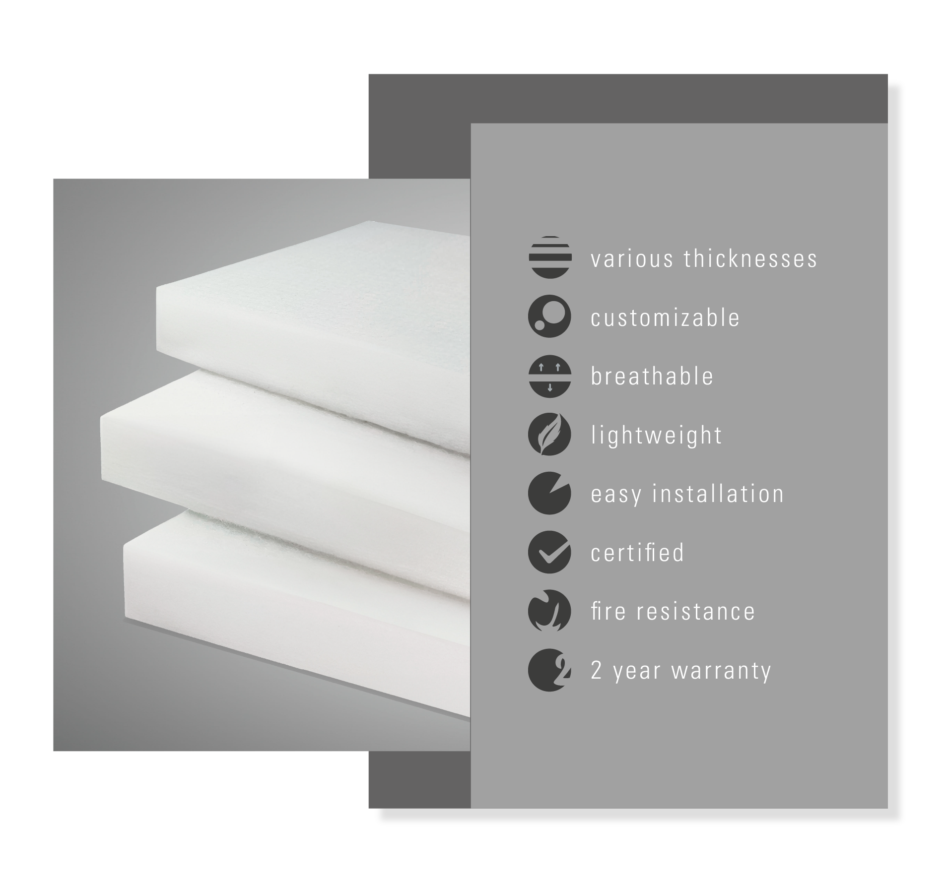 Noizen FOAM Materials