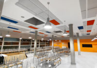 Acondicionamiento acústico comedor colegio